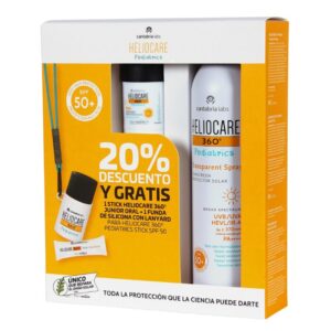 HELIOCARE 360 PEDIATRIC STICK + TRANSPARENT SPRAY 360