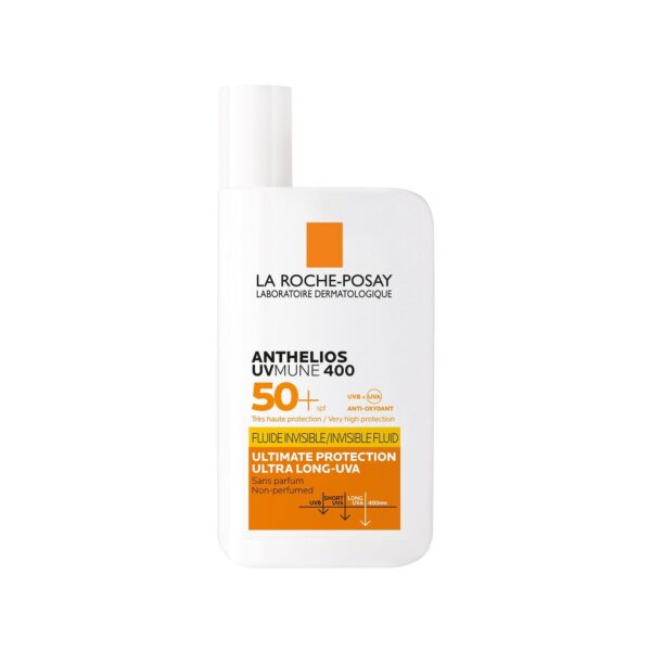 LA ROCHE POSAY ANTHELIOS UVMUNE 400 FLUIDO INVISIBLE SPF50+ SIN PERFUME
