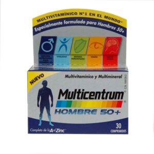 MULTICENTRUM HOMBRE 50+ 30 COMPRIMIDOS