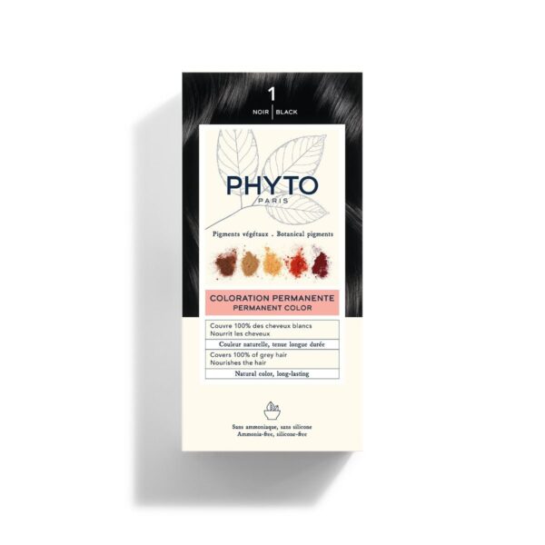 PHYTO COLORACIÓN 1 NEGRO
