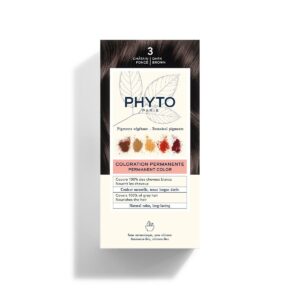 PHYTO COLORACION 3 CASTAÑO OSCURO