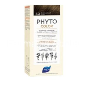 PHYTO COLORACIÓN 5.3 CASTAÑO DORADO