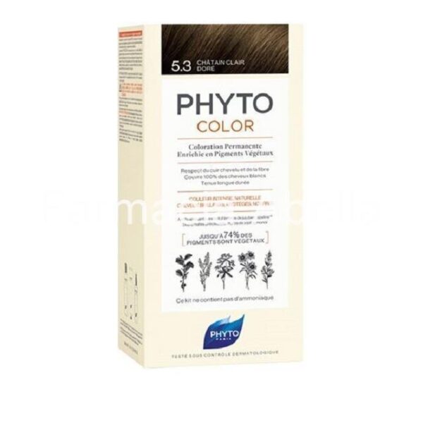 PHYTO COLORACIÓN 5.3 CASTAÑO DORADO