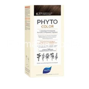 PHYTO COLORACIÓN 6.77 MARRON CLARO CAPUCHINO