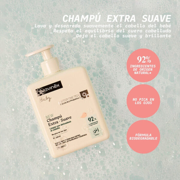SUAVINEX CHAMPÚ EXTRASUAVE 500ML