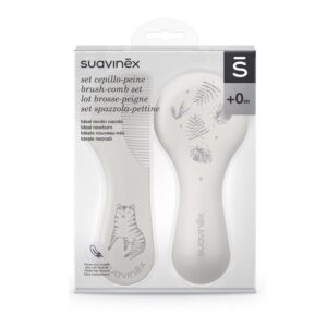 SUAVINEX SET CEPILLO Y PEINE BLANCO +0M