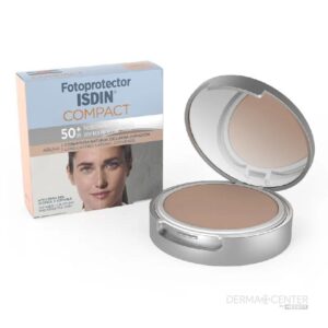 ISDIN Fotoprotector Compact Arena SPF50+ - Maquillaje compacto con protección solar