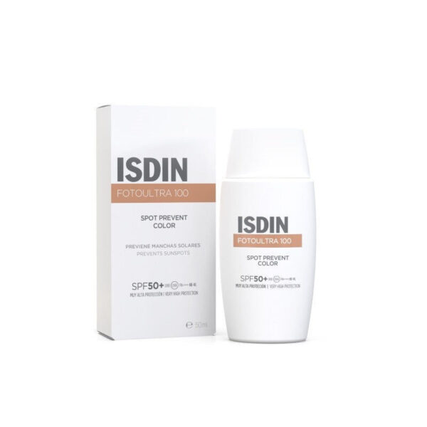 ISDIN Fotoultra 100 Spot Prevent Color SPF50+ Protector Solar 50ml