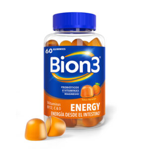 BION 3 ENERGY GUMMIES - Gominolas multivitamínicas con probióticos y sabor naranja