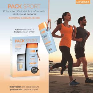 Pack ISDIN Sport Fusion Water Magic + Fusion Gel Sport - Fotoprotector deportivo