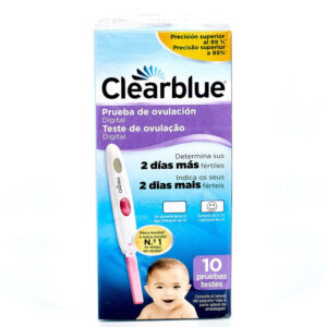 CLEARBLUE TEST OVULACIÓN 10 VARILLAS