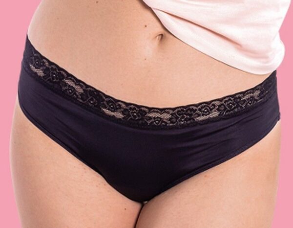 ENNA Braga Menstrual Classic Flujo Abundante Talla M Color Negro