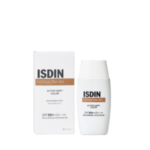 ISDIN FOTOULTRA 100 ACTIVE UNIFY COLOR SPF50+ 50ML protector solar facial con color