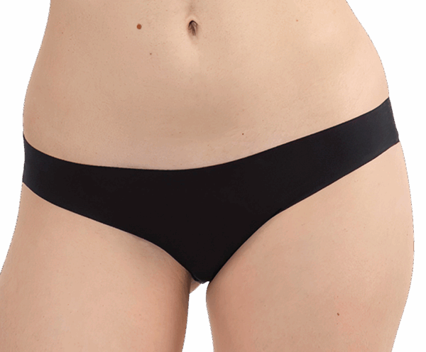 ENNA Braga Menstrual Free Cut - Día Flujo Medio Talla 2 Negro