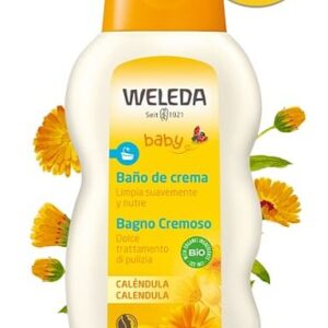 Weleda Baño de Crema de Caléndula 200ml - Producto natural para el cuidado del bebé