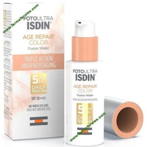 ISDIN FOTOULTRA AGE REPAIR FUSION WATER COLOR SPF50+ 50ML protector solar facial con color