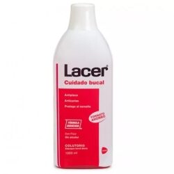 LACER COLUTORIO ANTIPLACA 1000ML - Enjuague bucal para protección dental