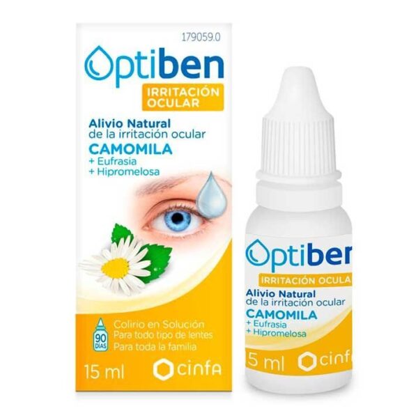 OPTIBEN COLIRIO OJOS IRRITADOS 15ML