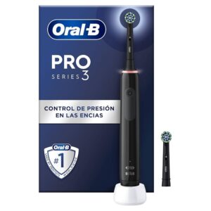 ORAL B CEPILLO ELÉCTRICO PRO3 + 2 CABEZALES DE REGALO