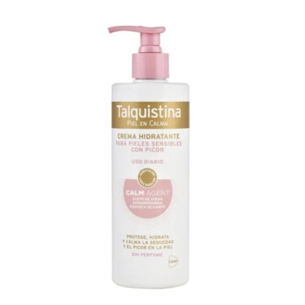 Talquistina Crema Hidratante 400ml para pieles sensibles con picor