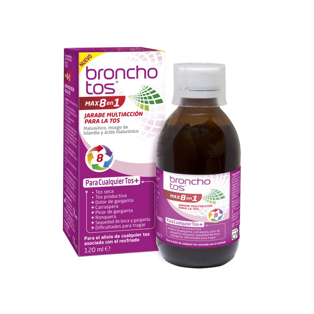 BRONCHOSTOP TOS MAX 8 EN 1 120ML