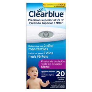 CLEARBLUE TEST OVULACIÓN 20 VARILLAS