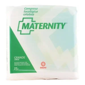 COMPRESA INDAS MATERNITY CELUL 25UN