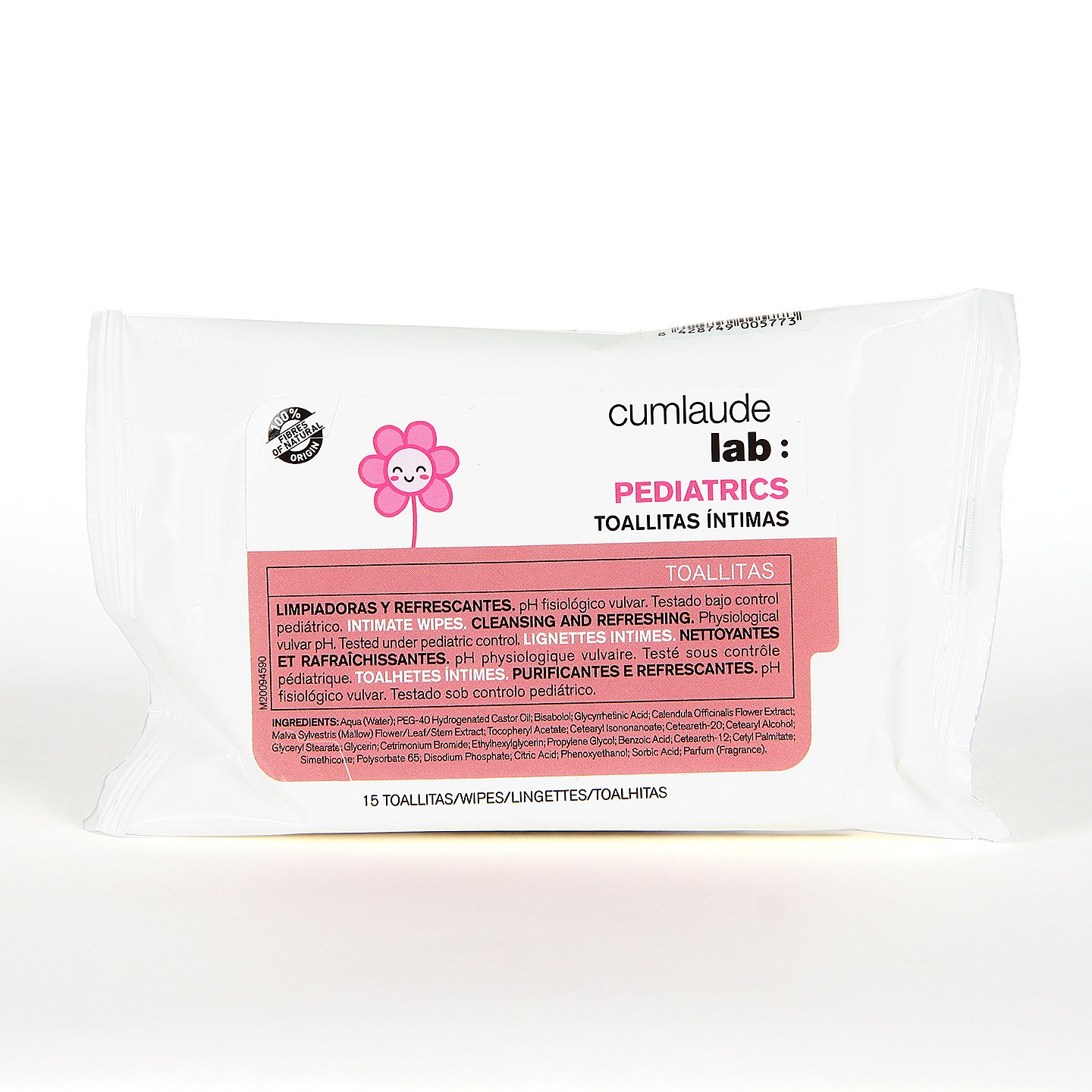 CUMLAUDE PEDIATRICS TOALLITAS 15U