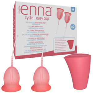 ENNA COPA MENSTRUAL "CYCLE - EASY CUP" 1 UNIDAD TALLA M