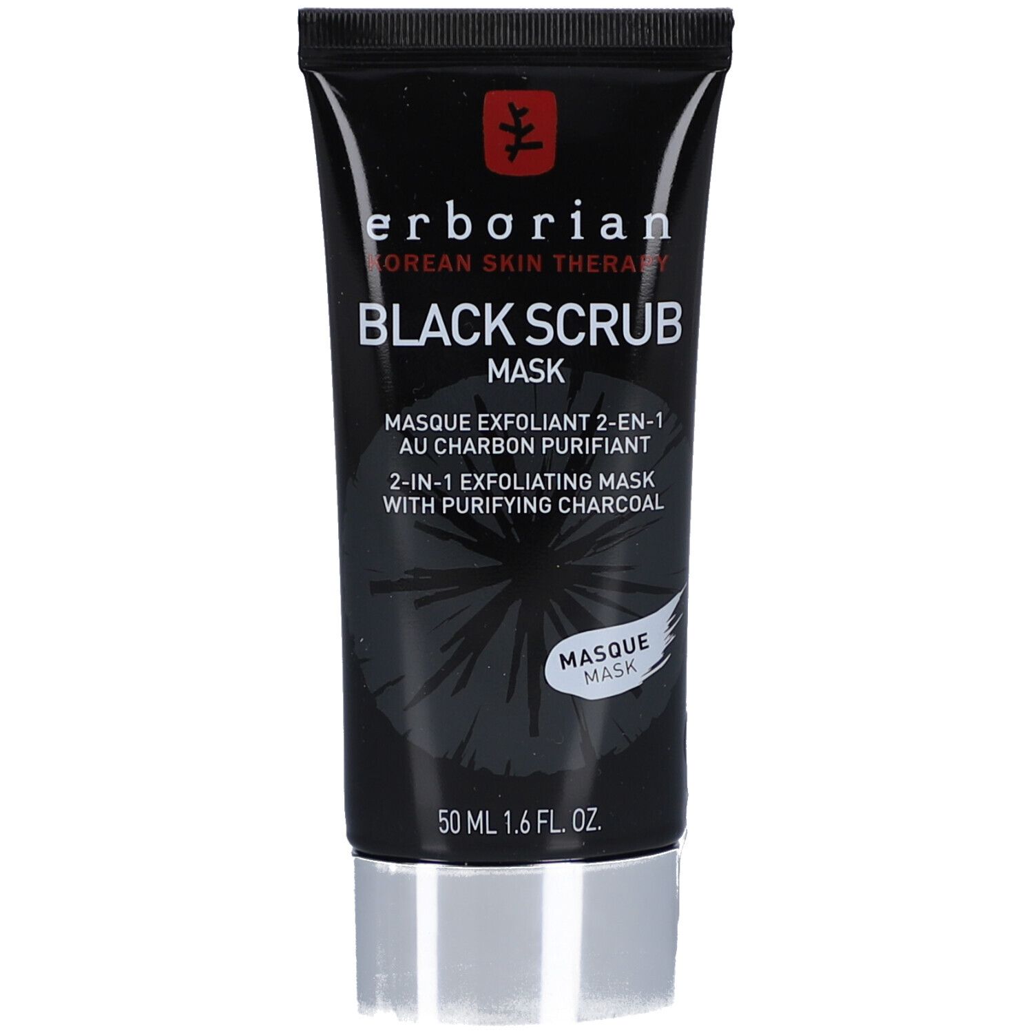 ERBORIAN BLACK SCRUB MASK 50ML