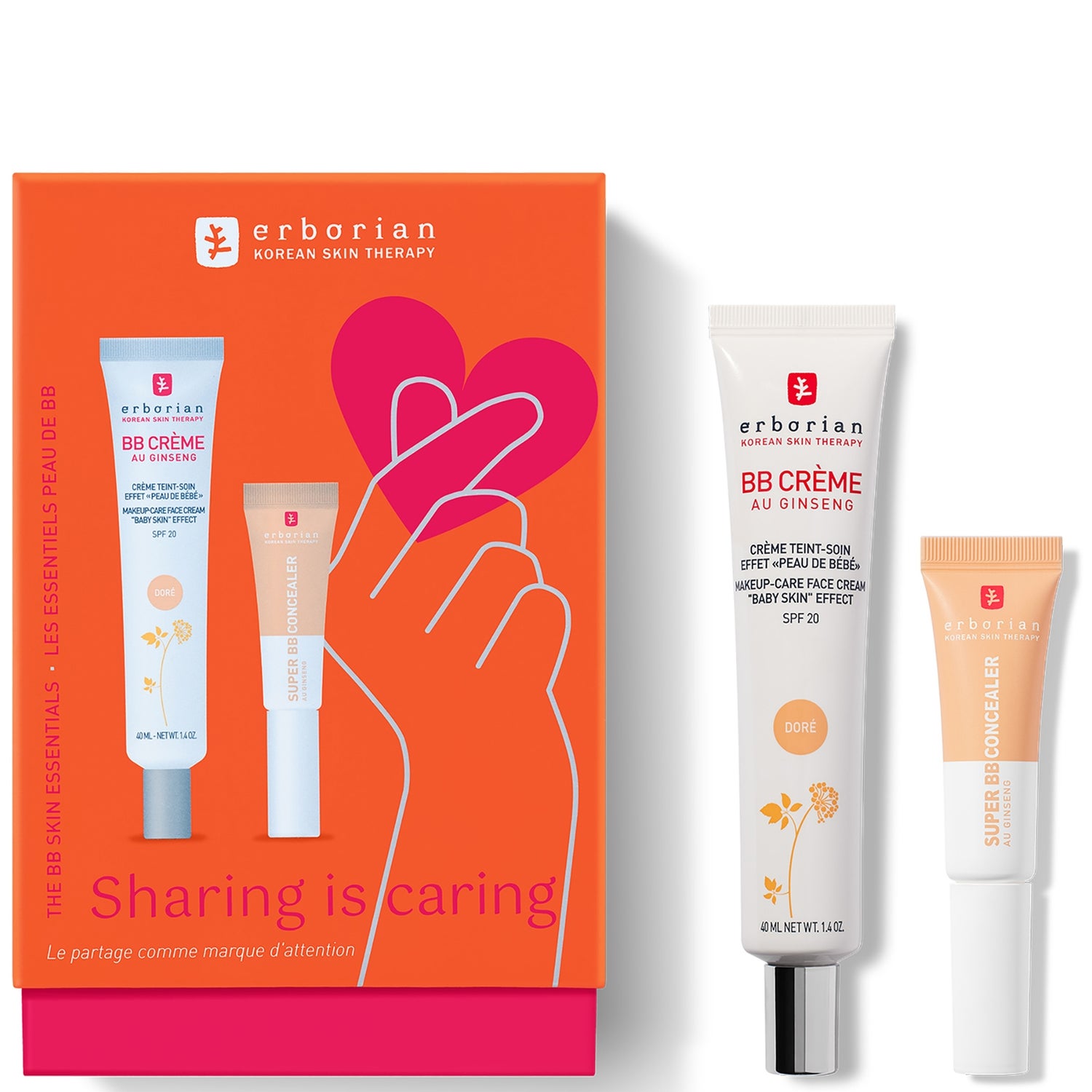 ERBORIAN XMAS25 KIT BB CREME 15 ML SUPERBBCONCEALER 3 ML DORE