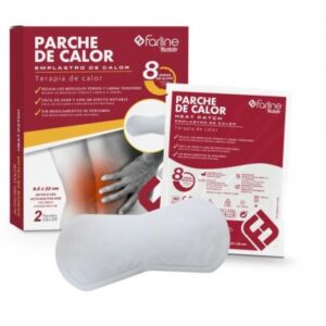 FARLINE ACTIVITY PARCHES DE CALOR LUMBAR  2 UNIDADES 22 cm x 9,5 cm