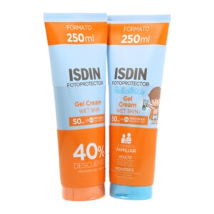 ISDIN FOTOPROTECTOR PACK GEL CREMA SPF50 250ML + GEL CREMA PEDIATRICS SPF50+250ML* (40%DTO)