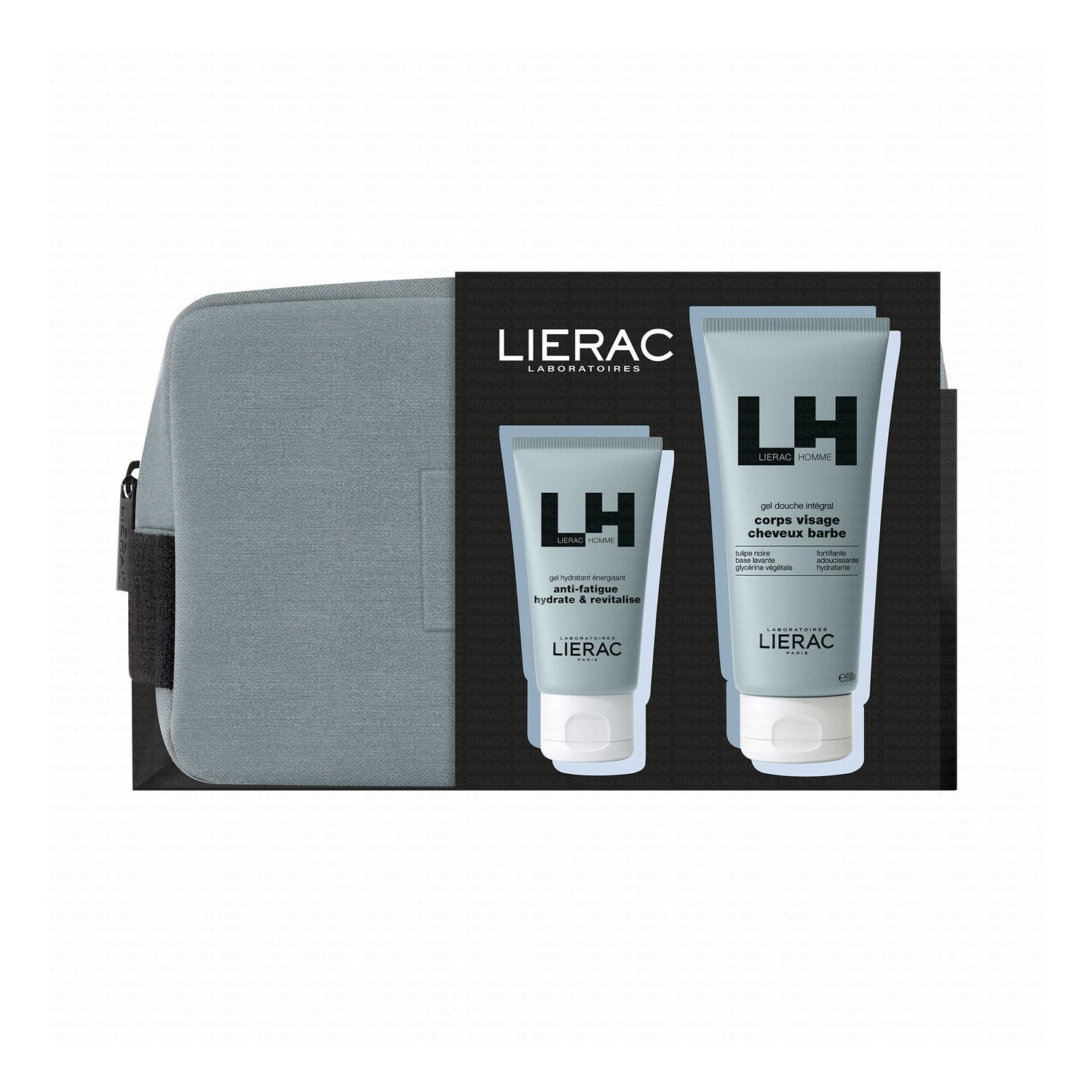LIERAC HOMME NECESER GEL HIDRATANTE ENERGIZANTE 50 ML +GEL DE DUCHA 200 ML DE REGALO