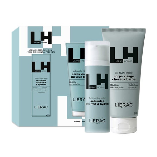 LIERAC HOMME PACK GEL DUCHA 200+DESODORANTE 50ML