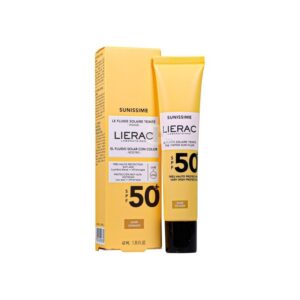 LIERAC SUNISSIME FLUIDO COLOR DORADO 50+ 40ML