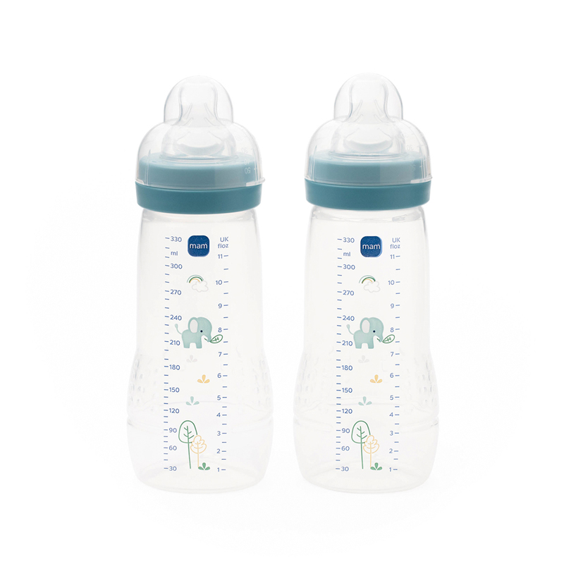MAM BIBERON MAM EASY ACTIVE + 4 MESES 2 UNIDADES -N 330 ML PACK DOBLE
