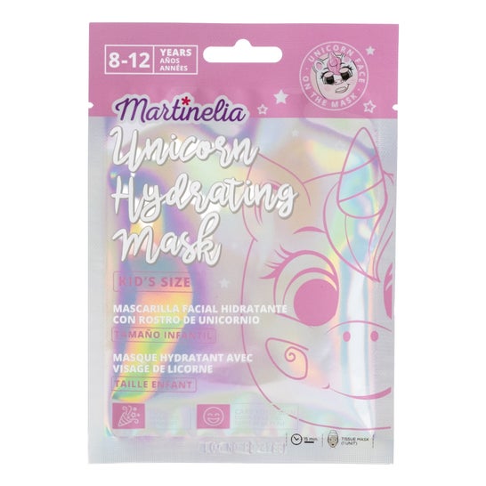 MARTINELIA UNICORN MASCARILLA HIDRATANTE 23 G (8 - 12) AÑOS