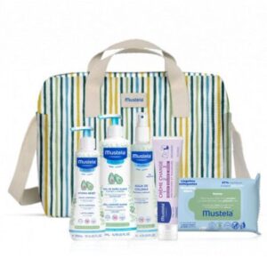 MUSTELA BOLSO PASEO LITTLE MOMENTS RAYAS