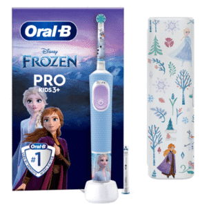 ORAL B CEPILLO ELÉCTRICO VITALITY PRO KIDS BOX FROZEN + ESTUCHE