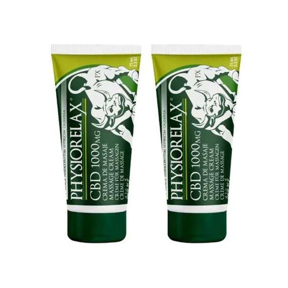 PHYSIORELAX CBD CREAM PACK 2X75ML