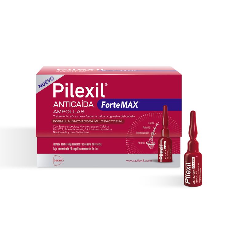 PILEXIL ANTICAÍDA FORTEMAX 20 AMPOLLAS/5ML