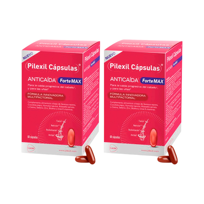 PILEXIL FORTE MAX CAPSULAS DUPLO 60+60