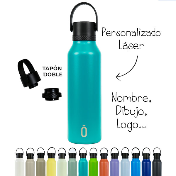 RUNBOTT BOTELLA TÉRMICA 600ML (DIBUJOS VARIOS)