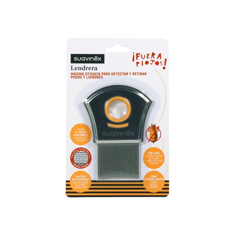 SUAVINEX PEINE/ LENDRERA ANTIPIOJOS MÁXIMA EFICACIA