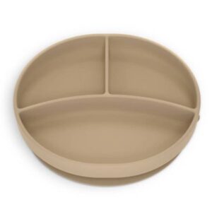 SUAVINEX PLATO SILICONA CON DIVISIÓN BEIGE