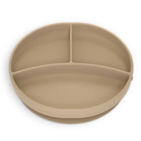 SUAVINEX PLATO SILICONA CON DIVISIÓN BEIGE