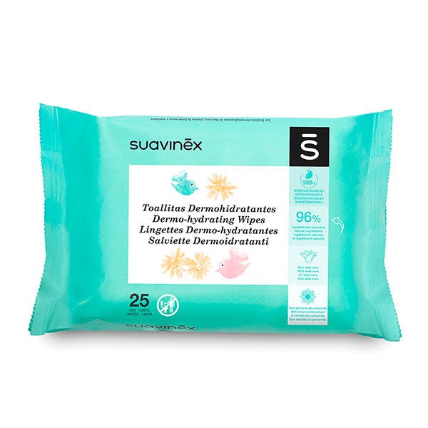 SUAVINEX TOALLITAS HUMEDA 25 U